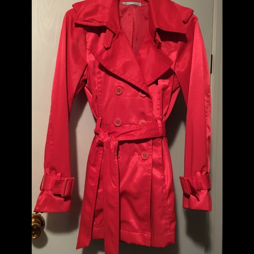Coral Rainjacket❤️